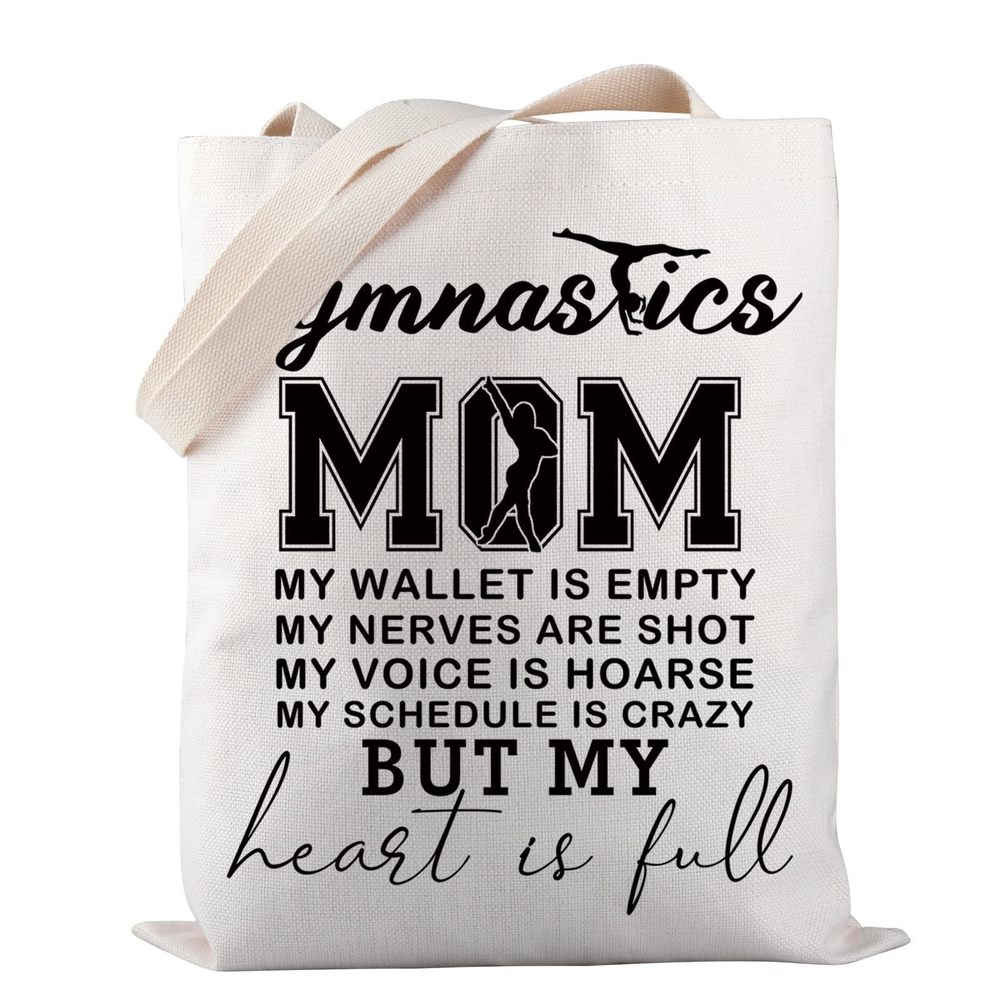 Gymnastics Competition Tote Bag Gymnastics Mom Tote Bag Gymnastics Mom Life :[